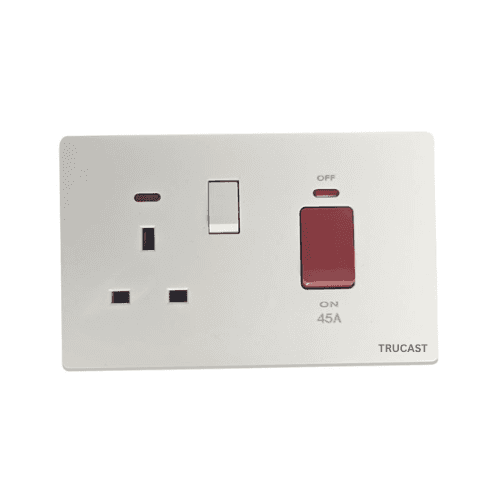S73 Wall socket | 13A socket with 45A Kitchen switch