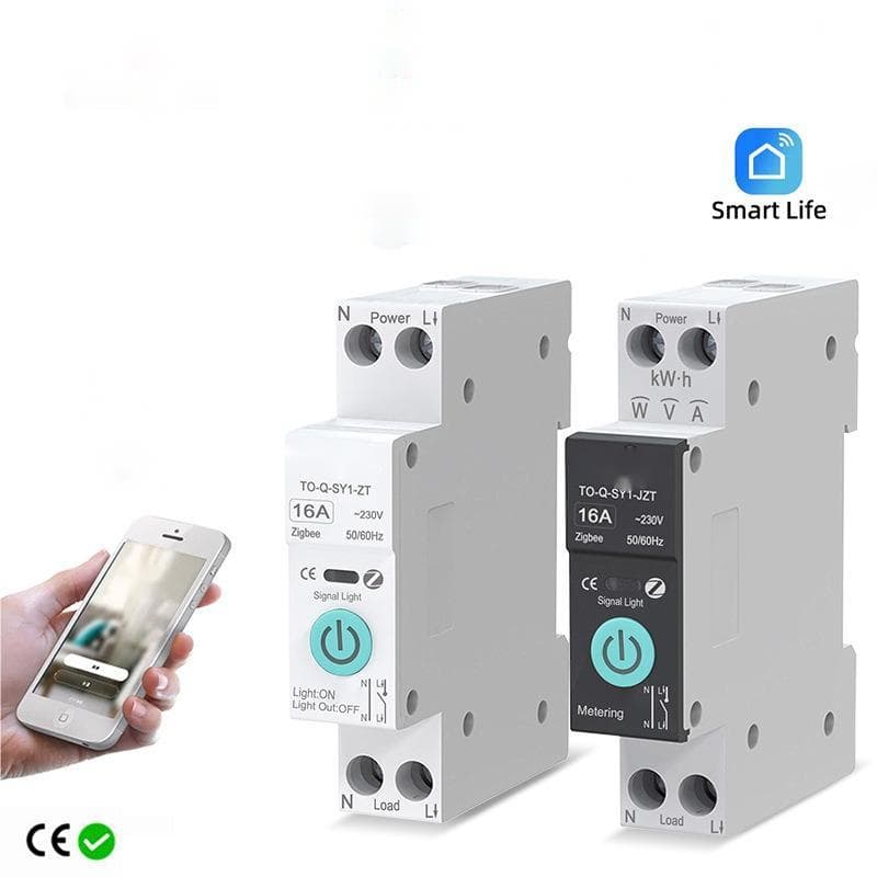 10A DIN 1P Tongou API Tuya Smart Circuit Breaker