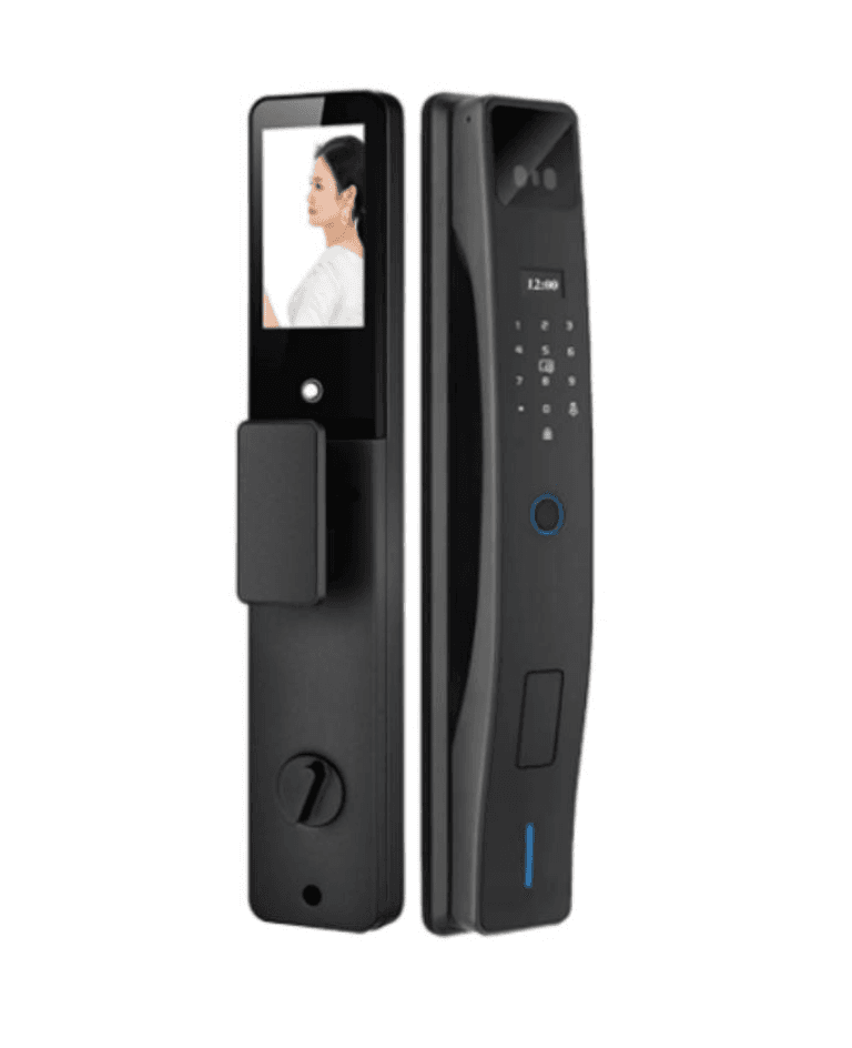 K3 - SmartLock: black; 3D face +fingerprint + password + card + key +TUYAWIFI