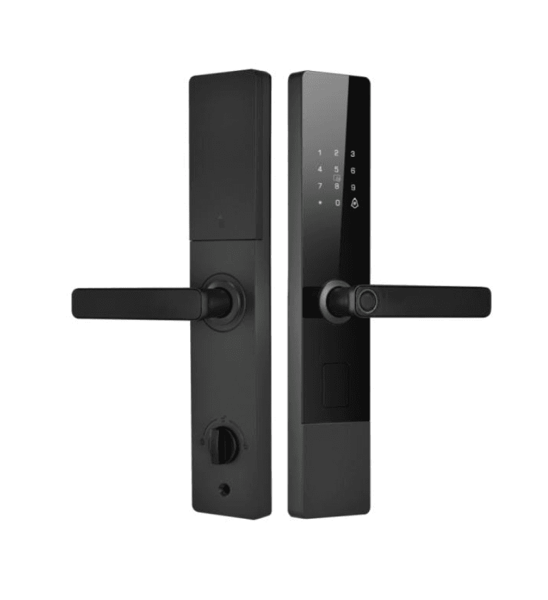 K2 - SmartLock: black; fingerprint + password + card + key +TUYA Bluetooth