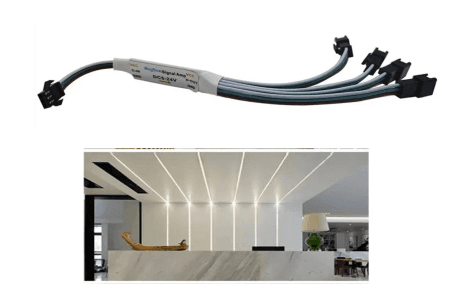 Chasing LED Strip Light amplifier: 1 change 4 signal