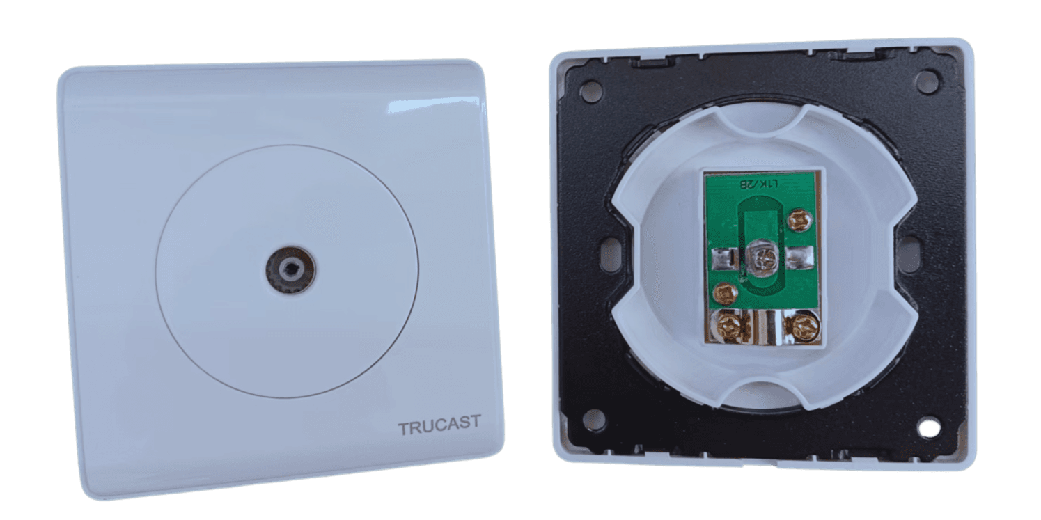 S01 Socket | TV socket; White