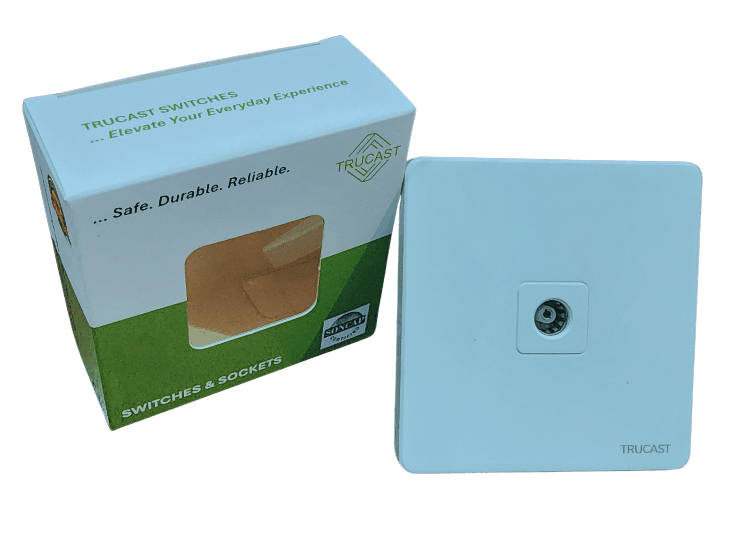 S06 Socket | TV socket; Silver